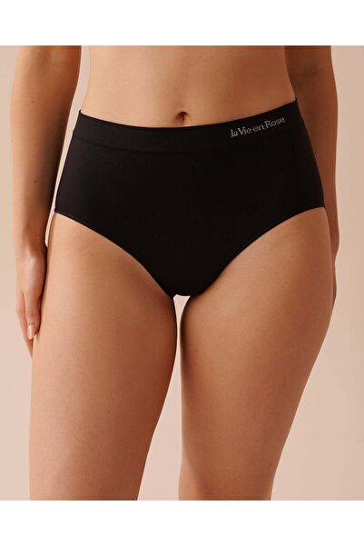 La Vie en Rose Seamless Fabric High Waist Bikini Panty