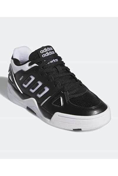 adidas Midcity Low Lace Up Sneakers - Core Black/Cloud White