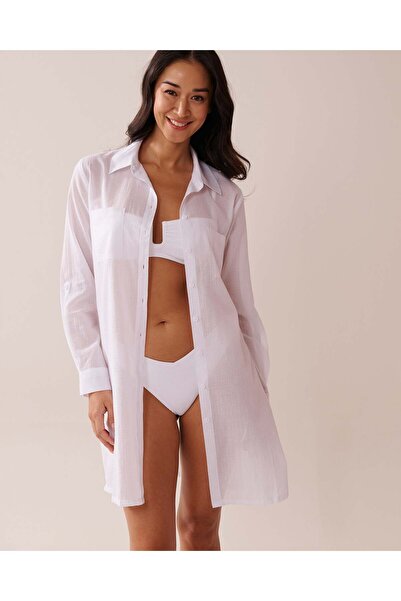 La Vie en Rose Cotton Long Shirt