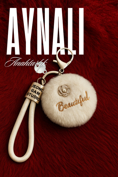 PlusOto Keychain Pocket Mirror Feather Bag Mini Makeup Mirror with Keychain Gift