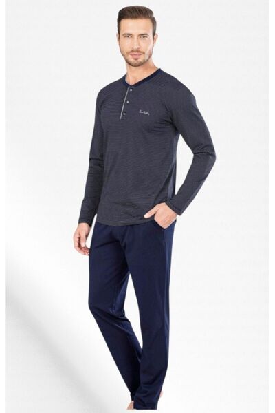 Pierre Cardin Велосипед & Комубна кофта з довгими рукавами, бавовняний піжамний комплект TH65CL65VRPC