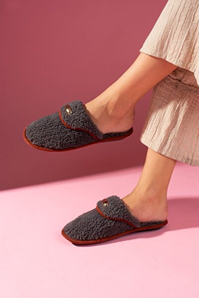 FUGA MODA Evelis Πακέτο 2 ζευγαριών Παντόφλες για το σπίτι Παντόφλες προστίμων Παντόφλες χειμερινού τύπου Παντόφλες που δεν κουνούν τον ήχο Ελαφριά σόλα για εσωτερικούς χώρους Γυναικείες παντόφλες για το σπίτι