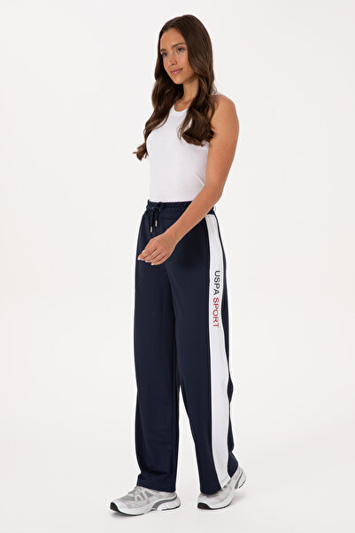 U.S. Polo Assn. Women's Navy Blue Loose Fit Sweatpants 50309535-Vr033