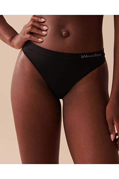 La Vie en Rose Seamless Fabric Thong Panty