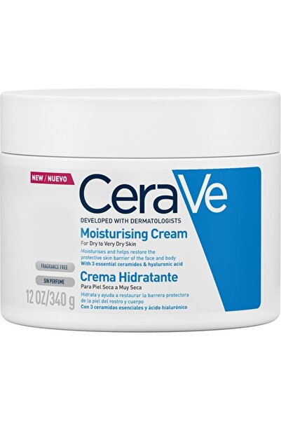 CeraVe Moisturising Cream Kuru Ve Çok Kuru Ciltler İçin 340 Gr