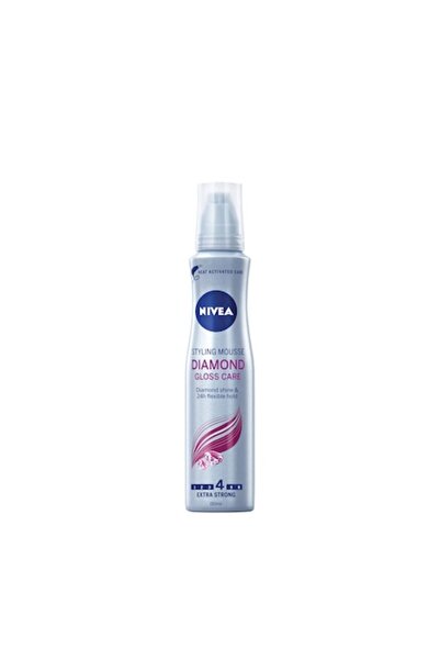 NIVEA Diamond Gloss hair mousse for strong hold, 150 ml