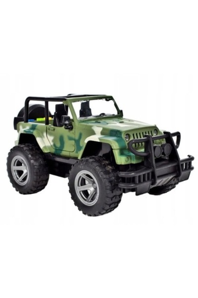 OEM Interactive Off Road Jeep Wrangler Car with Modern Design, Light and Sound Effects, 24 x 11 x 13 cm