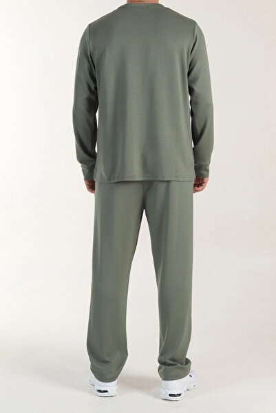 EXSPORT 2-Piece Oversized Long Sleeve Comfortable Loose Seasonal Tracksuit Set