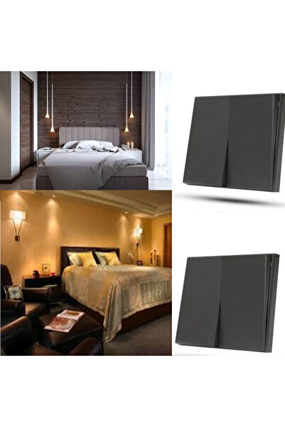 tvon TV ON 7*7cm Black Double Piano Key