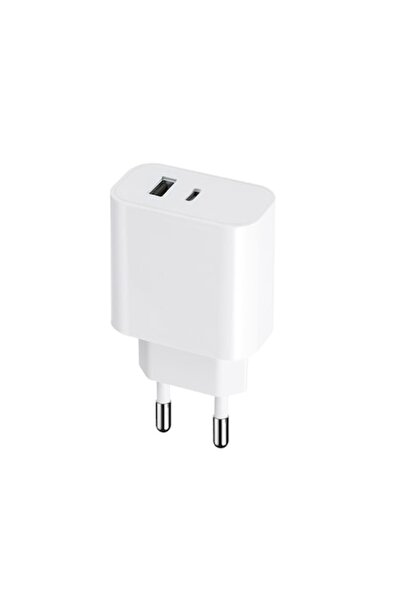 RADIONAT Încărcător MaXlife MXTC-06 PD QC 1x USB-C 1x USB 30W Alb