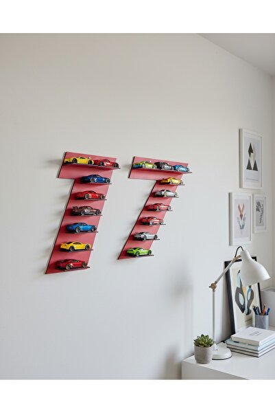 TOTTERİQ 17-Plate Çanakkale Themed Wooden Car Collection Rack 🚗 🇹 🇷