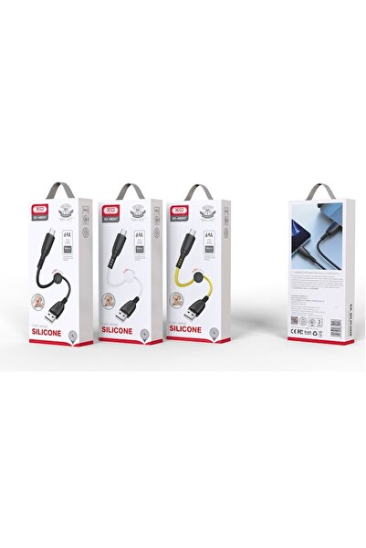 Xo Cable NB247 USB - MicroUSB 0.25 m 6A Yellow