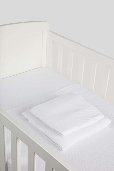 MOTHERCARE White Bedding Set (Cot Bed)