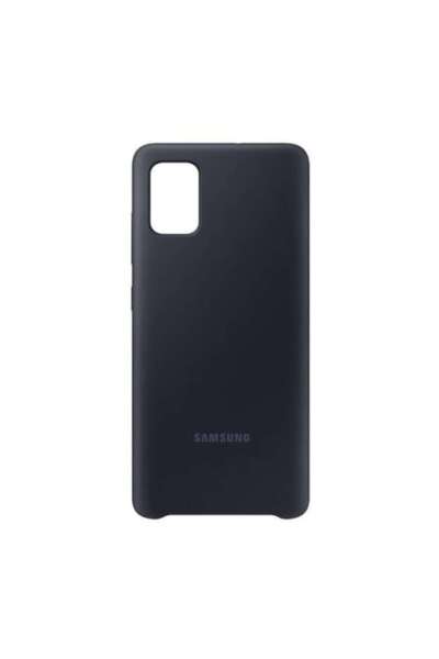 Sybero Μαλακή θήκη για Samsung Galaxy A51, εξαιρετικά λεπτή, μαύρη