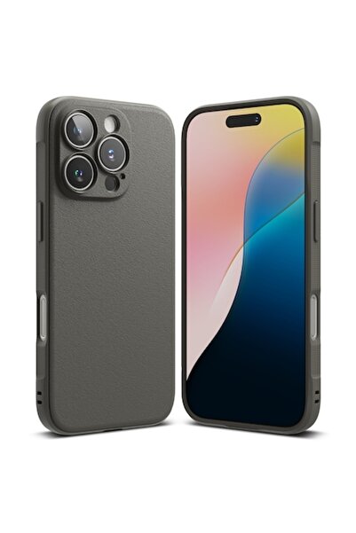 Ringke Carcasă Advanced Style pentru iPhone 16 Pro (W1679), Poliuretan, Gri