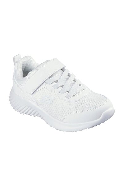 SKECHERS Bounder Velcro Closure Sneakers - White