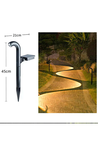 Luminor Kelaa solar post with warm light