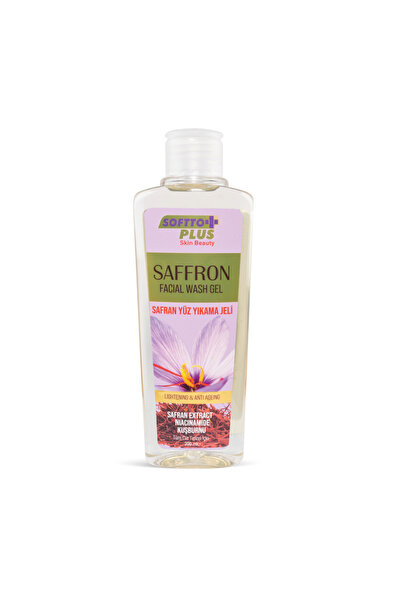 Softto Plus Softtoplus Romania Facial Cleansing Gel With Saffron - 200 ml