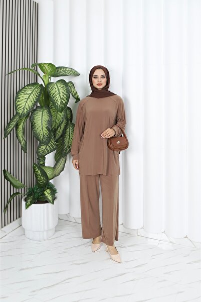 NİSUM MODA Set pantaloni Sandy cu buzunare