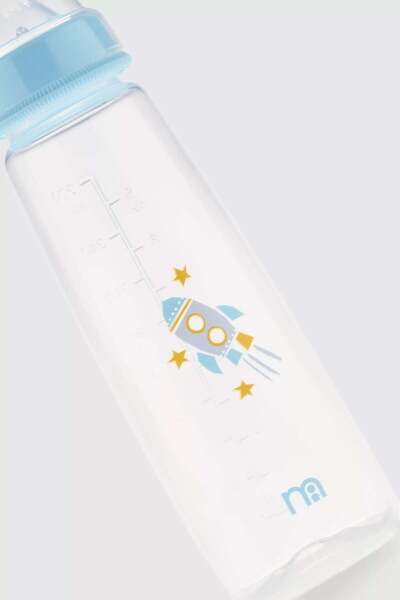 MOTHERCARE Narrow Neck Bottles, Blue Rocket 3-pack