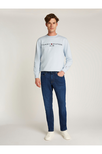 Tommy Hilfiger Men Kenai Blue Mercer Regular Straight Leg Jeans