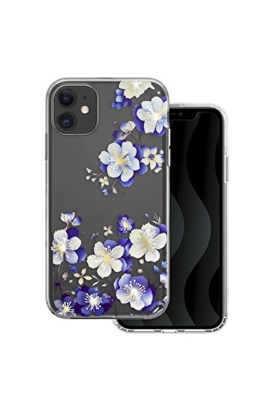 Sybero Carcasă cu imprimeu floral pentru Apple iPhone 11, multicoloră