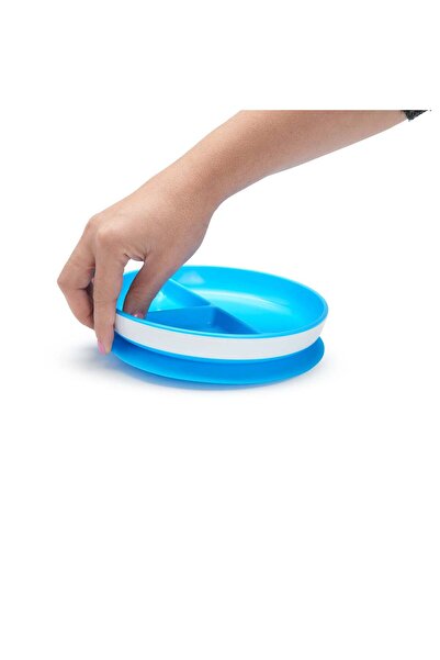 Munchkin 2pk Suction Plates-Blue/Green