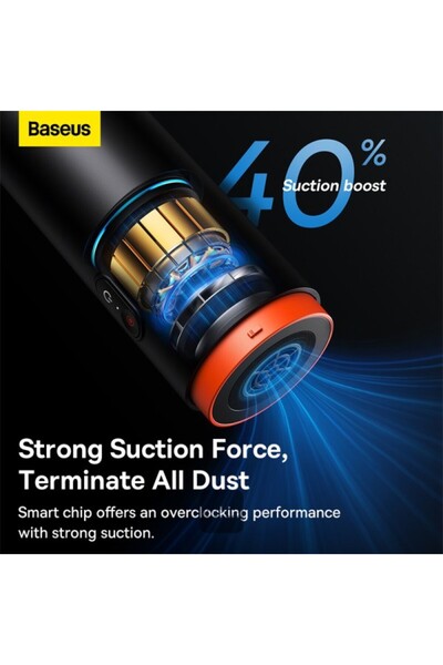 Baseus Aspirator auto A2Pro 6000Pa 80W negru