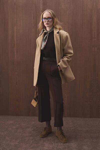 Hooopstore Flare Kahve Pantolon