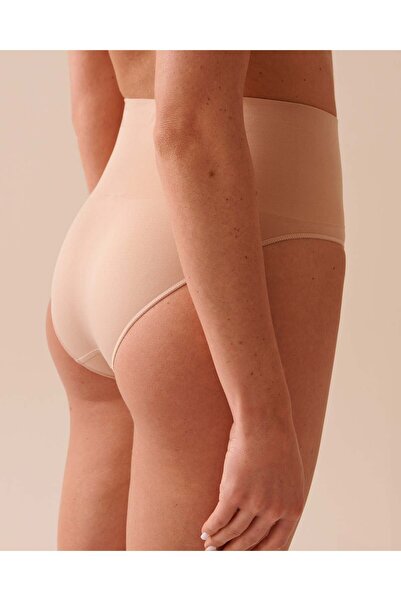 La Vie en Rose Seamless Fabric High Waist Shaping Bikini Panty