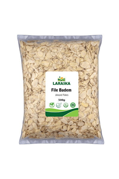 Laraska File Badem 500g Almond Flakes Taze Yeni Mahsül