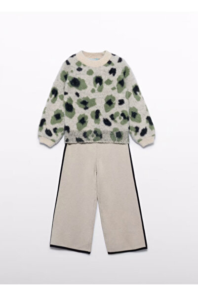 Abel & Lula Abel Lula Girl's 2-Piece Set Lepoar - Khaki