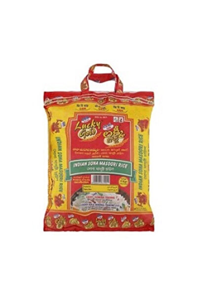 lucky gold Indian Sona Masoori Rice 9 kg X 2