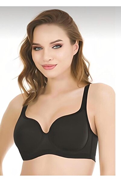 Le Jardin Siyah Toparlayıcı Ultra Soft Sütyen