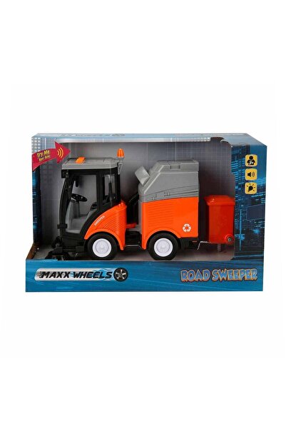 FABBA TOYS 2678 سانمان، عجلات ماكسكس للتنظيف بالصوت والضوء