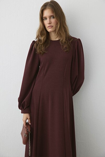 Hooopstore Premium Belden Sitting Detailed Cherry Dress