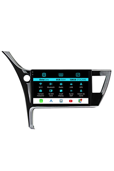 NavStore Navigatie Dedicata Toyota Corolla, Auris (2017-2020), 10Inch, 6Gb Ra...