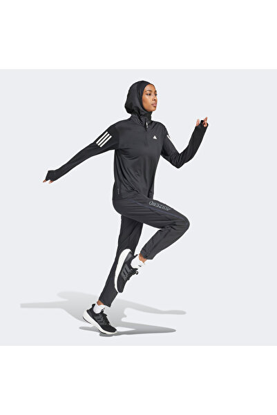 adidas Hanorac negru casual pentru femei Otr B Hzip