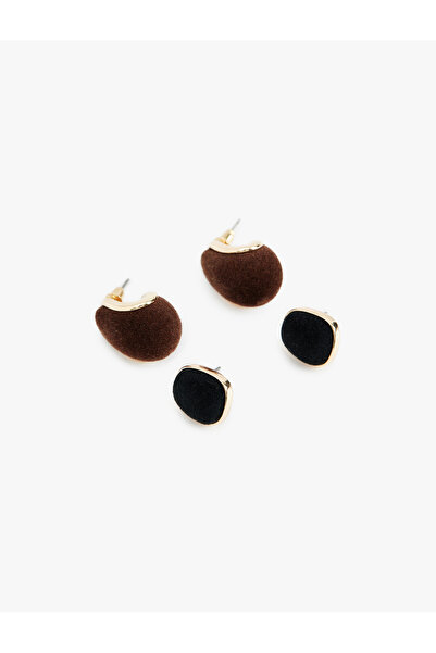 Koton 2'li Kadife Küpe Seti