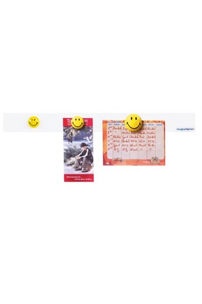 Magnetoplan SMILIES Whiteboard magnets, 30 mm, 6 pcs/set