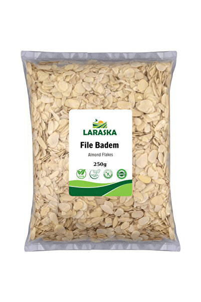Laraska File Badem 250g Almond Flakes Taze Yeni Mahsül