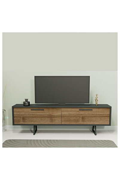 Just Home Walnut Tv Ünitesi - Ceviz - 49,5x29,5x150 cm