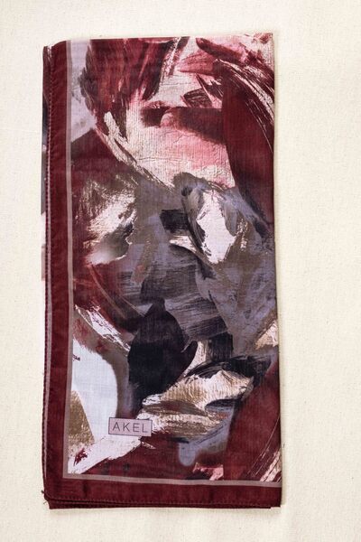 Akel Μαλακό κασκόλ 100% πολυεστέρας – Μοντέρνο σχέδιο, ελαφρύ και εύκολο στη διαχείριση