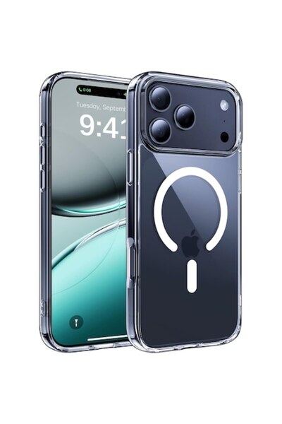 Aurov Husa de Protectie MagSafe, Compatibila cu Apple iPhone 17 Pro Max, TPU ...