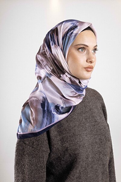 Akel وشاح ناعم 100% بوليستر - تصميم عصري، خفيف وسهل الارتداء