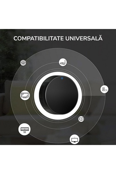 E-BODA Smart Infrared Remote Control RC10, Wireless, IR, Automation, Compatible with Amazon Alexa,