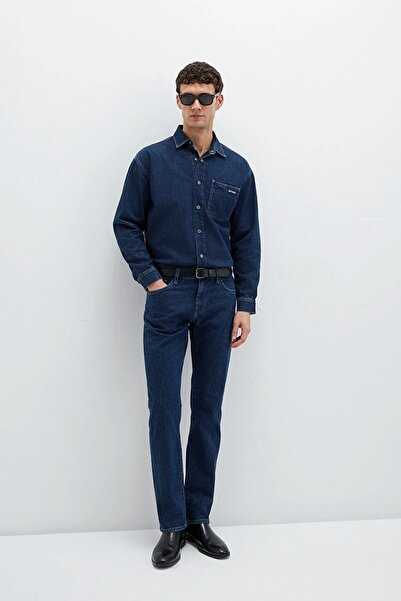 Mavi Erkek Martin Black Koyu Puslu Jean Pantolon 0037890982