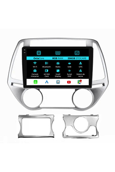 NavStore Navigatie Dedicata Hyundai I20 (2011-2015), 9Inch, 8Gb Ram, 256Gb St...