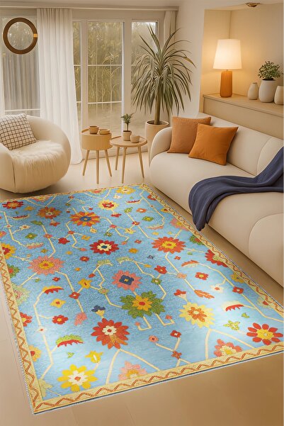 Rugs Modern Halı MOSSO Διακοσμητικό Χαλί με Σχέδιο Μπακλαβά, Υφαντό, Vintage,...