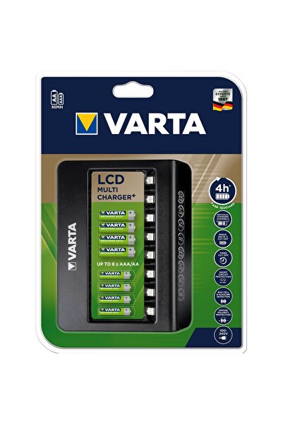 Varta Incarcator 8 canale independente pentru acumulatori AA (R6) / AAA (R3) 1,2V Ni-MH 57681